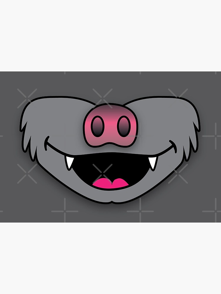 Bat Face Mask by brainthought