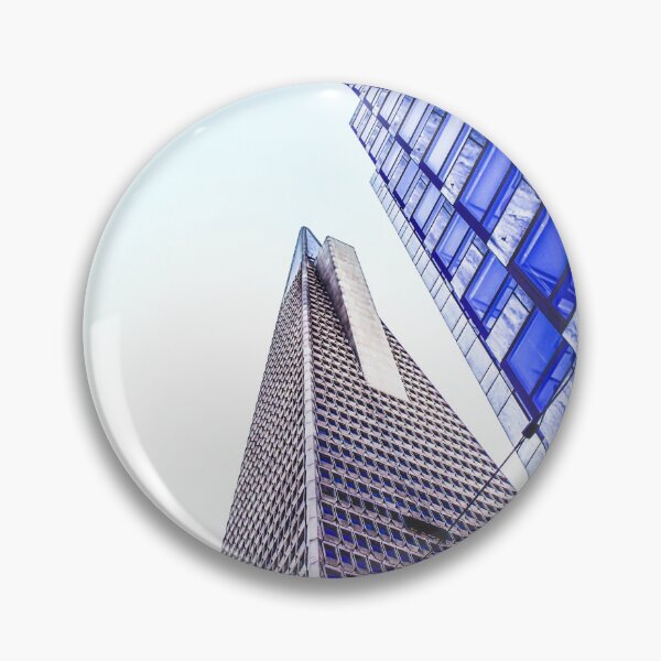 Item preview, pyramid building and modern building at San Francisco, USA designed and sold by Mrvell.
