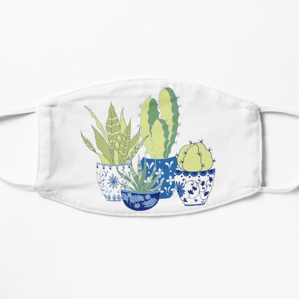 Chinoiserie Cactus Mask