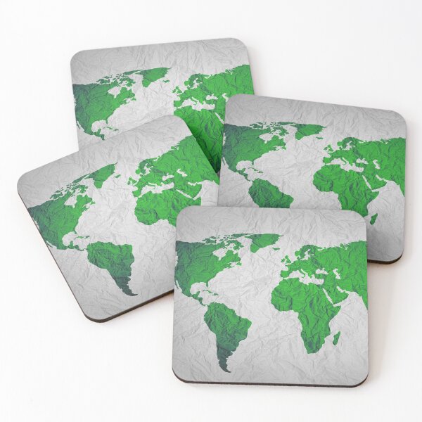 Item preview, World map designed and sold by Flog7.