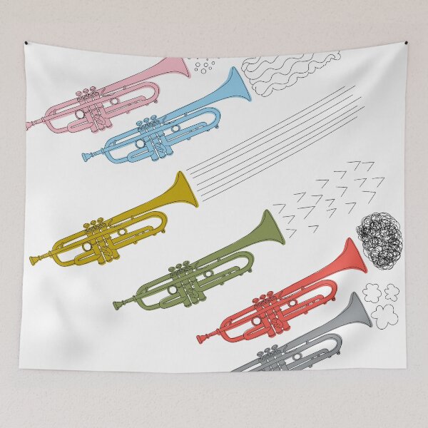 Item preview, Trumpet Emotions designed and sold by linesbymichelle.