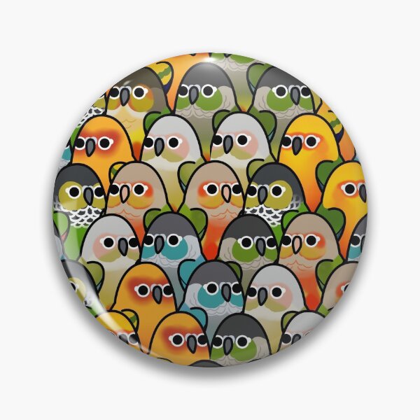 Item preview, Too Many Birds! - Conure Squad designed and sold by MaddeMichael.
