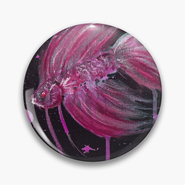 Item preview, Fuschia Splatter Betta designed and sold by PaintedPuffer.
