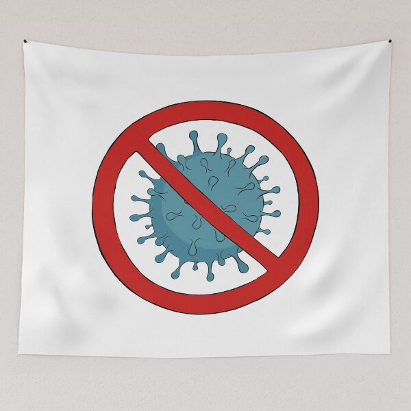 Item preview, Anti coronavirus sign designed and sold by Igor Faun.