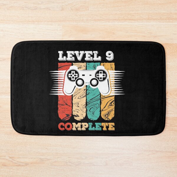 Item preview, Level 9 Complete 9th Birthday - Celebrate 9th Wedding Gift Video Gamer designed and sold by graphicmeyou.