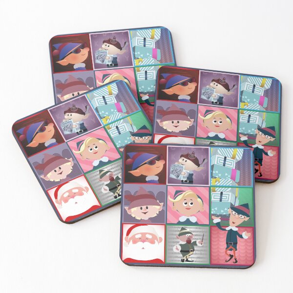 Item preview, Elf Squares designed and sold by jpenfield designs.