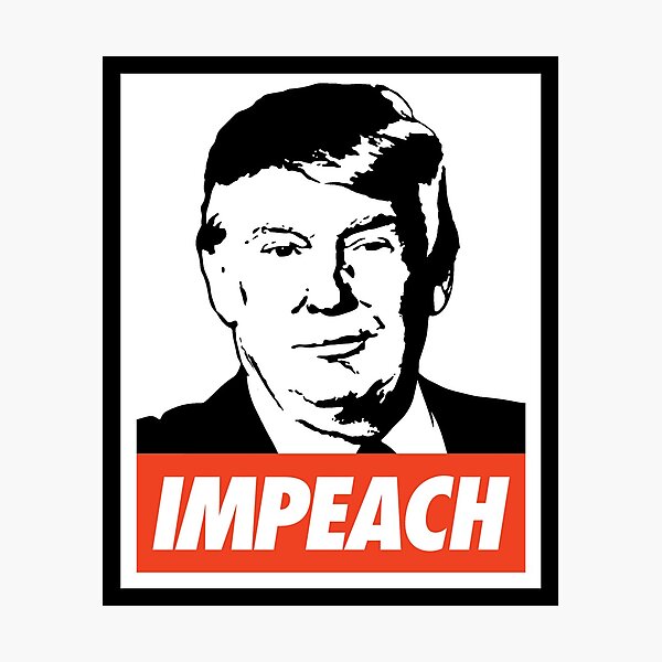 Impeach Trump Photographic Print