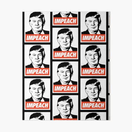 Impeach Trump Art Board Print