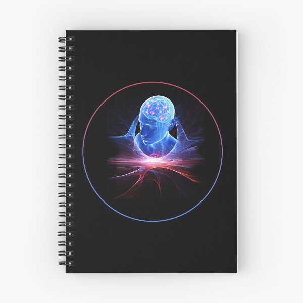 Item preview, Man Brain in Cosmic Vortex Neurons Dendrites Anatomy Circle designed and sold by Serro Design.