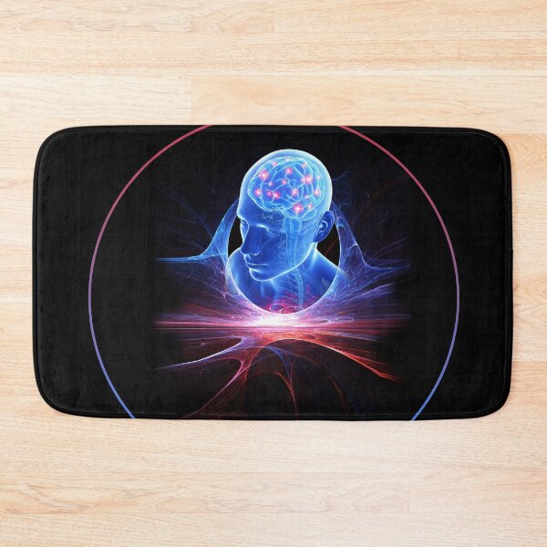Item preview, Man Brain in Cosmic Vortex Neurons Dendrites Anatomy Circle designed and sold by Serro Design.