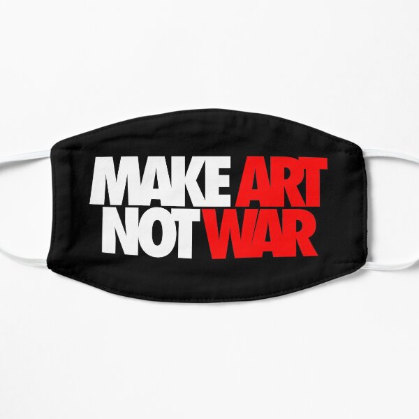 Make Art Not War Mask
