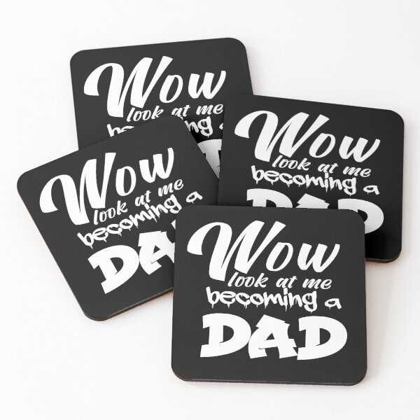 Item preview, Wow Look At me Becoming a Dad: Funny Personalized Gift Idea For Dad designed and sold by AG-World00.