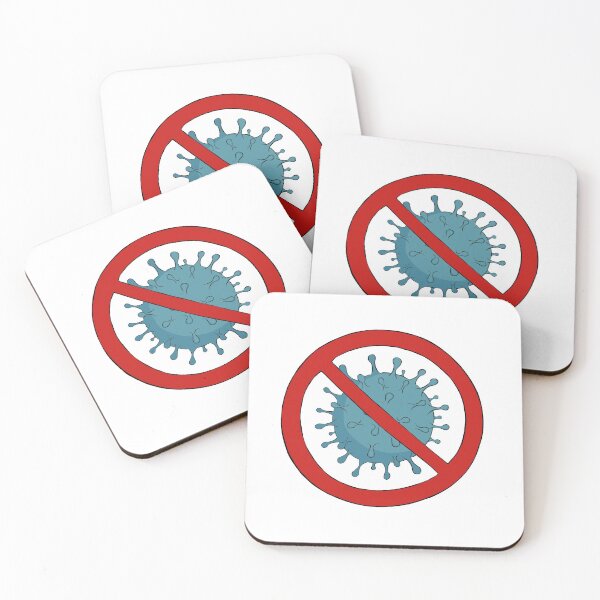 Item preview, Anti coronavirus sign designed and sold by Igor Faun.