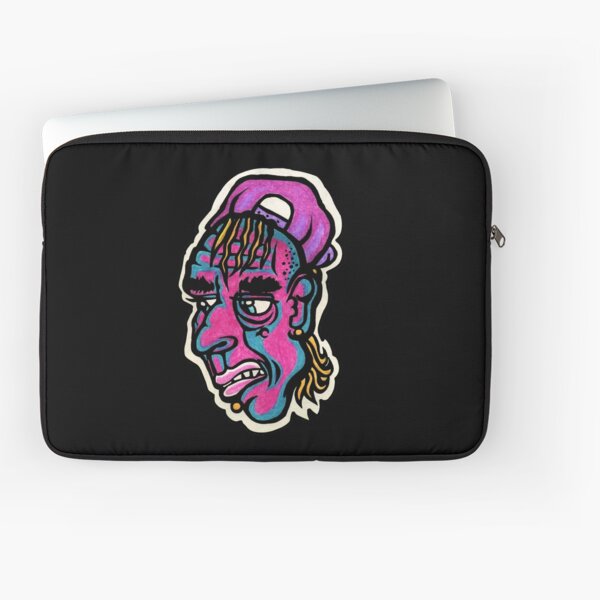 Burnout - Black Background Version Laptop Sleeve