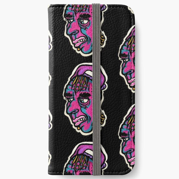 Burnout - Black Background Version iPhone Wallet
