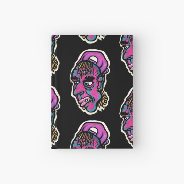 Burnout - Black Background Version Hardcover Journal