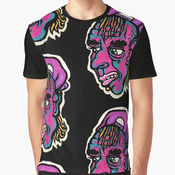 Burnout - Black Background Version Graphic T-Shirt