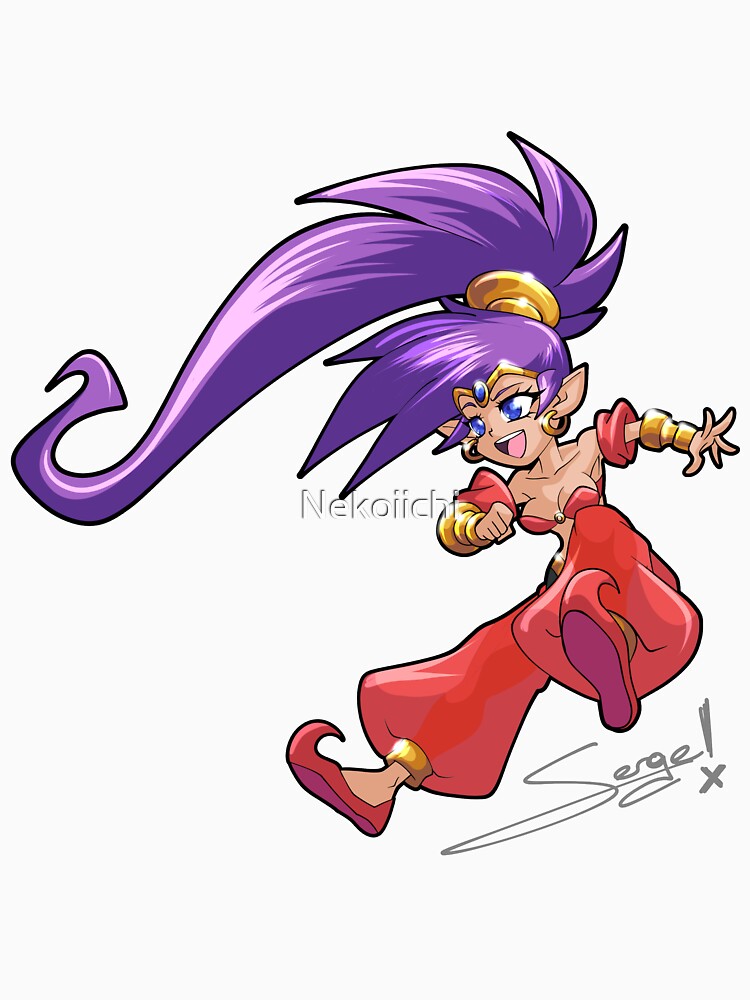 shantae hair flick