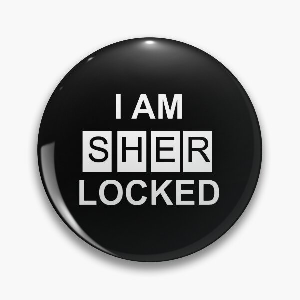 Item preview,  I am Sher- locked (Black) designed and sold by DafyddEm.