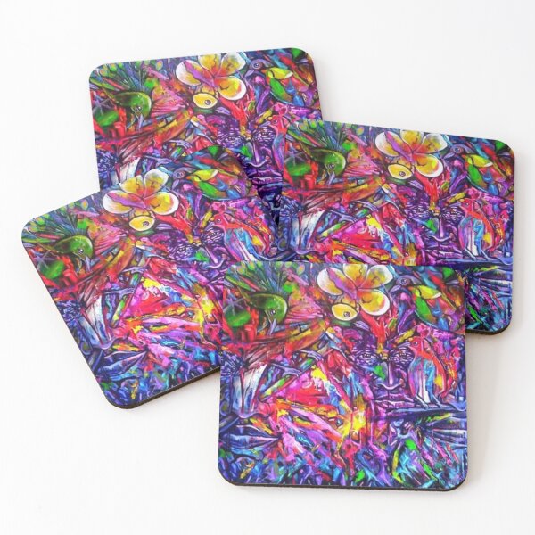 Item preview, Tropical Faces designed and sold by WizkidDiZines.