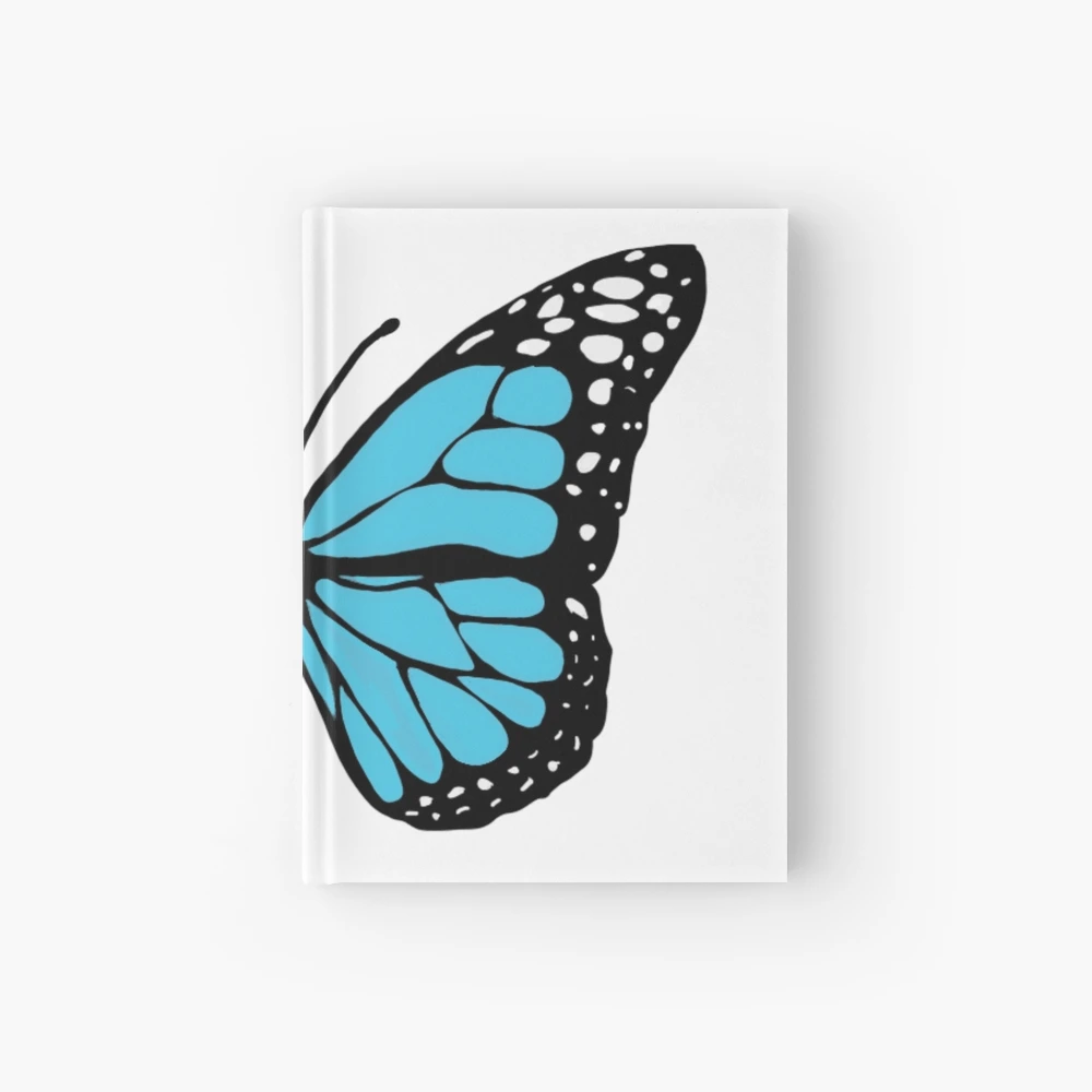 Póster for Sale con la obra «Mariposas voladoras - azul» de Stationarystuff