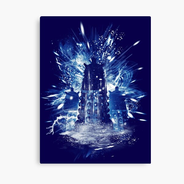 exterminate storm Canvas Print