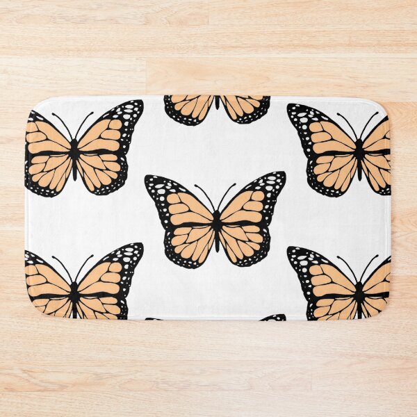 Item preview, creamsicle orange butterfly designed and sold by sydwallach.