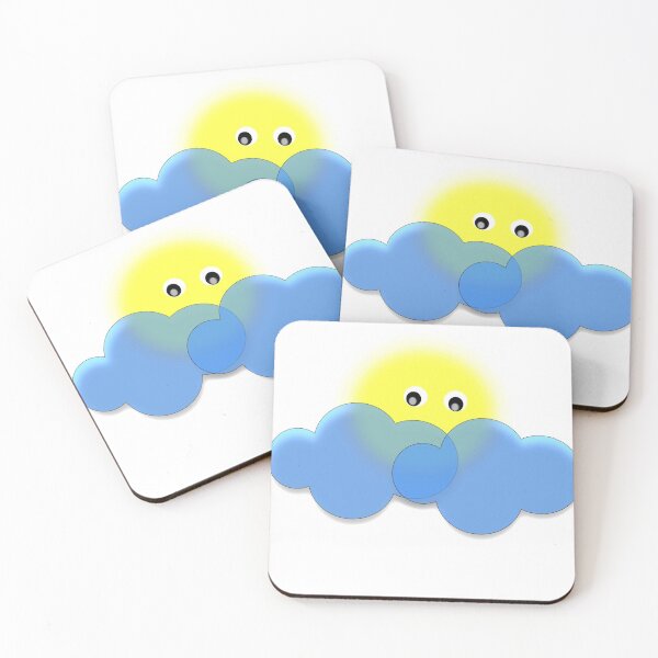 Item preview, Sun in the clouds clipart designed and sold by cabgodfrey.