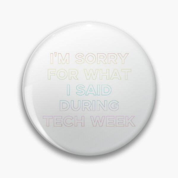 Item preview, tech week designed and sold by astroillogical.