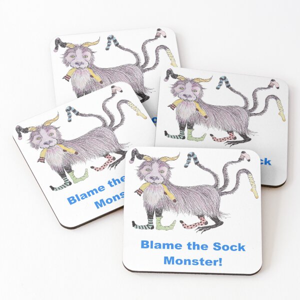 Item preview, Blame the Sock Monster designed and sold by Dianne  Ilka.