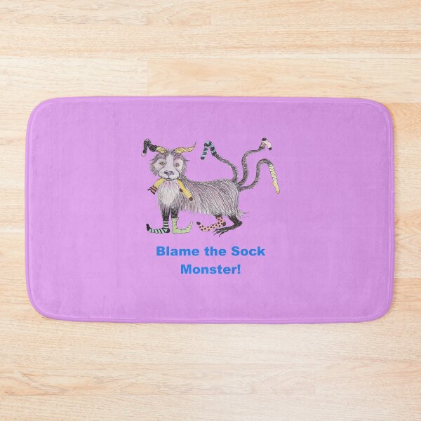 Item preview, Blame the Sock Monster designed and sold by Dianne  Ilka.