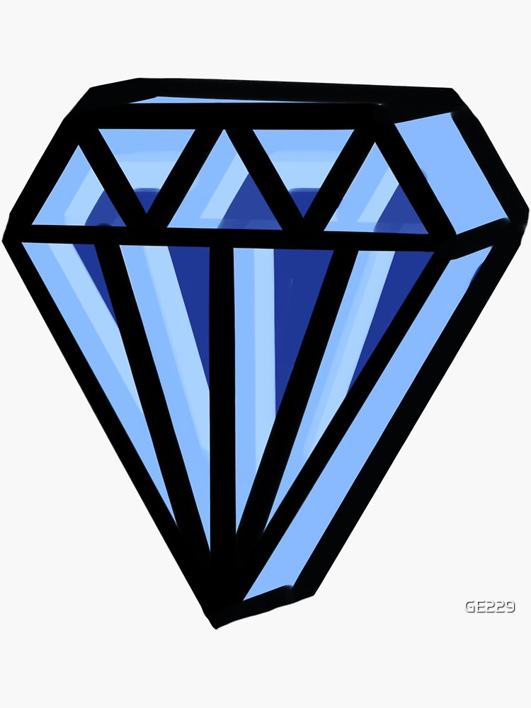 diamond Sticker for Sale by GE229