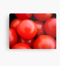 Cherry Tomatoes Metal Print