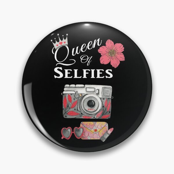 Item preview, Queen of Selfies - Photo Taking Fanatic's Gift designed and sold by ColorfulMystic.