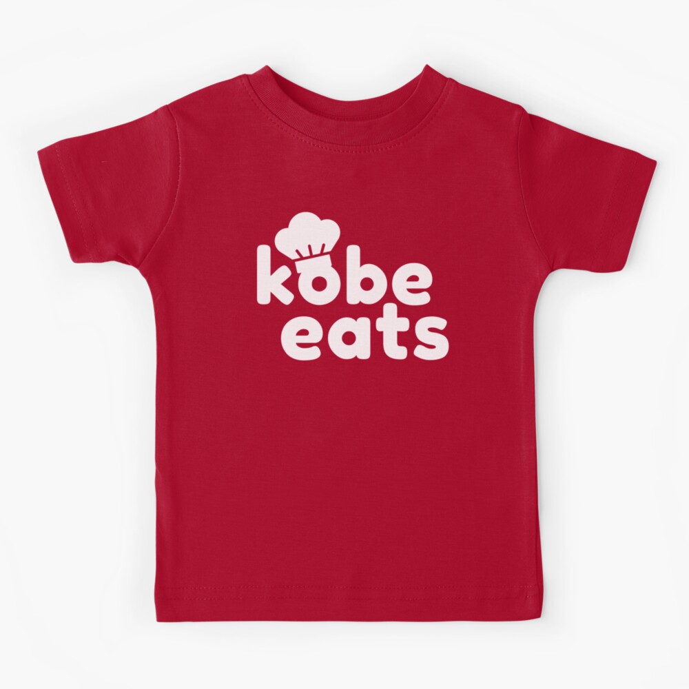 Kobe Eats - White Kids T-Shirt