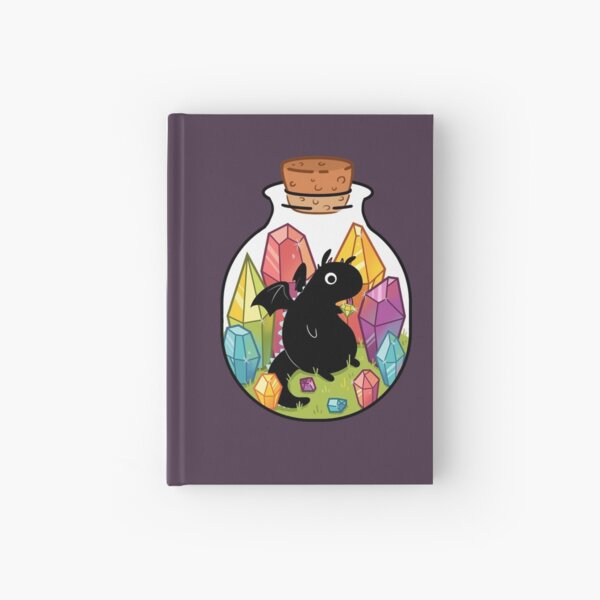 Dragon in a Bottle Hardcover Journal