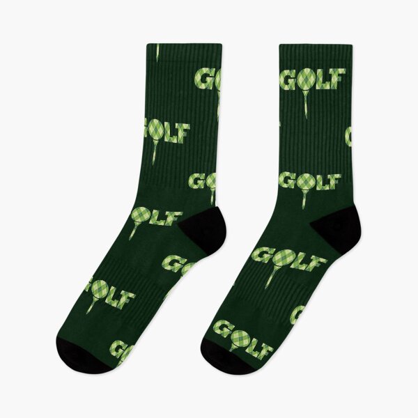 Item preview, Golf argyle style plaid tee graphic logo designed and sold by Sarah Trett.