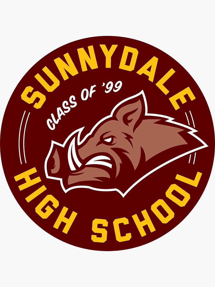 "Sunnydale High School - Buffy" Sticker For Sale By Astroginseng ...