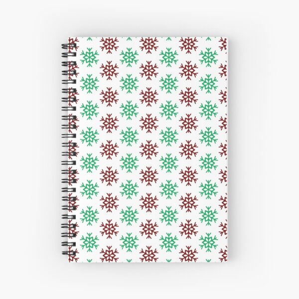 Christmas Spiral Notebook