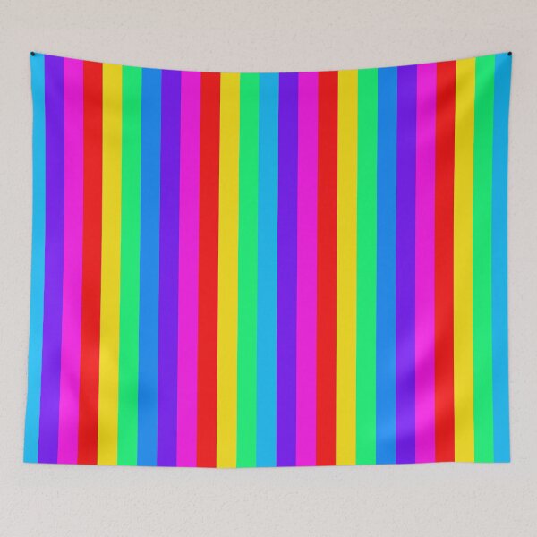 Item preview, Rayas coloridas del arco iris designed and sold by Jerry Lambert.