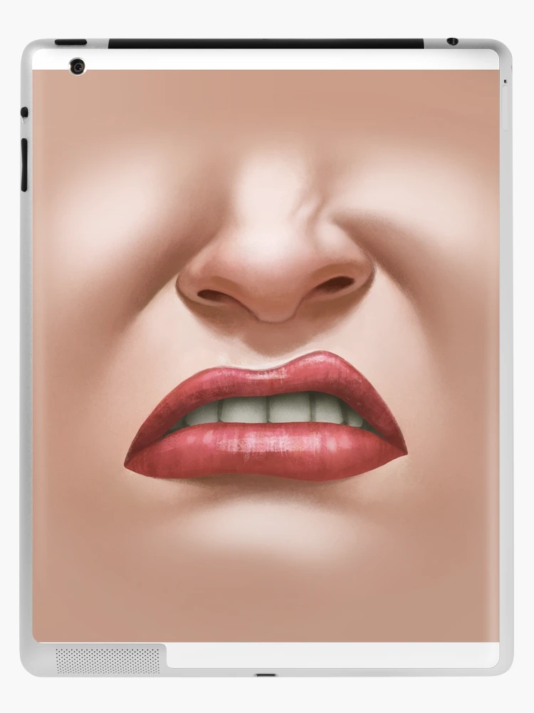 woman face iPad Case & Skin for Sale by elya dead