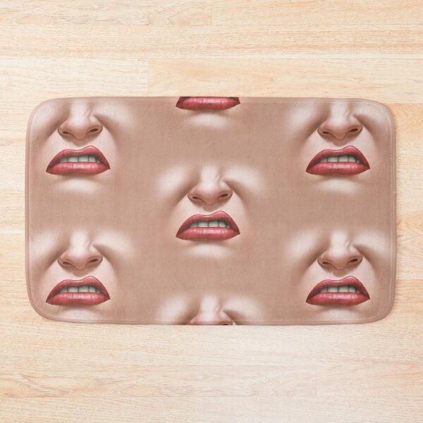 Item preview, Disgusted woman face mask. designed and sold by Iker Paz Studio.