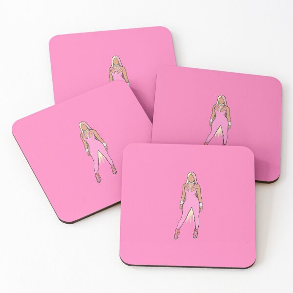Nicki Minaj on Pink Design: Iconic Looks Series Coasters (Set of 4)