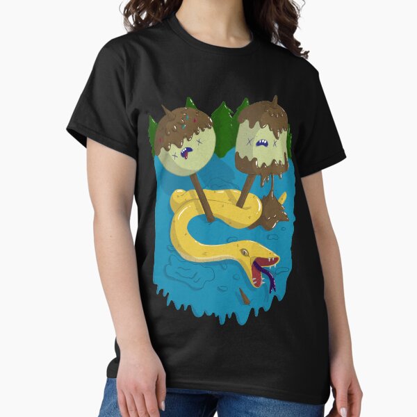 Vista previa del artículo con la obra «Camiseta Rock de la princesa Bubblegum», diseñado y vendido por Peanuttiedesign.