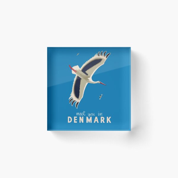 Item preview, 1939 Meet You In Denmark Aage Sikker Hansen Stork designed and sold by digitalvintage.