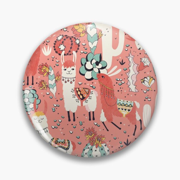 Item preview, Lama in cactus jungles designed and sold by Lidiebug.