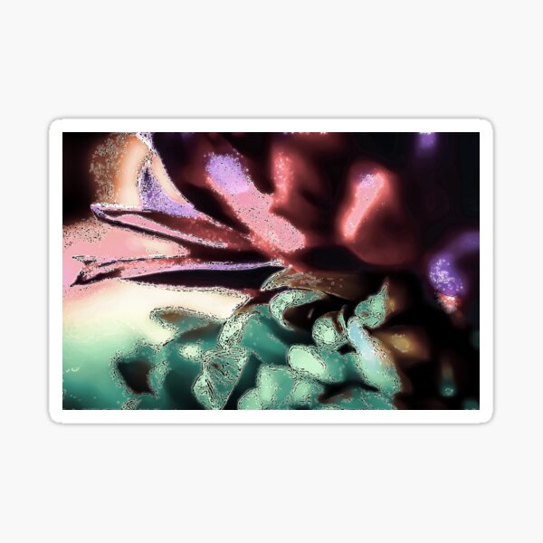 Lost in Abstract Sticker