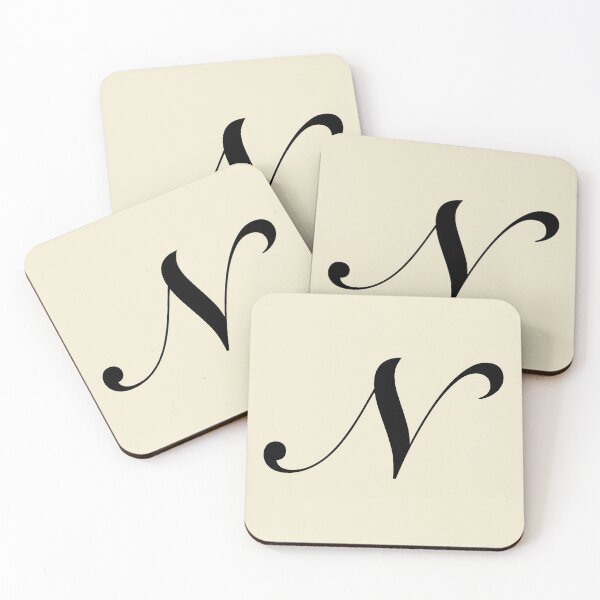 Item preview, Monogram Initial Letter N designed and sold by Lartheviking.