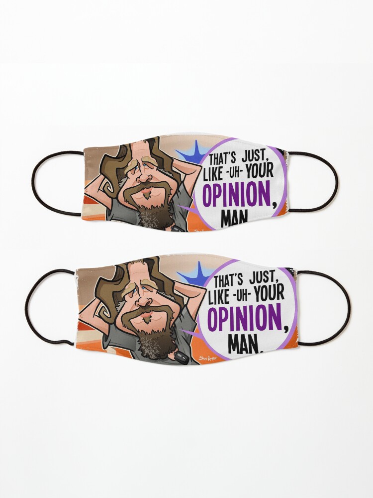 Alternate view of Your Opinion, Man Mask