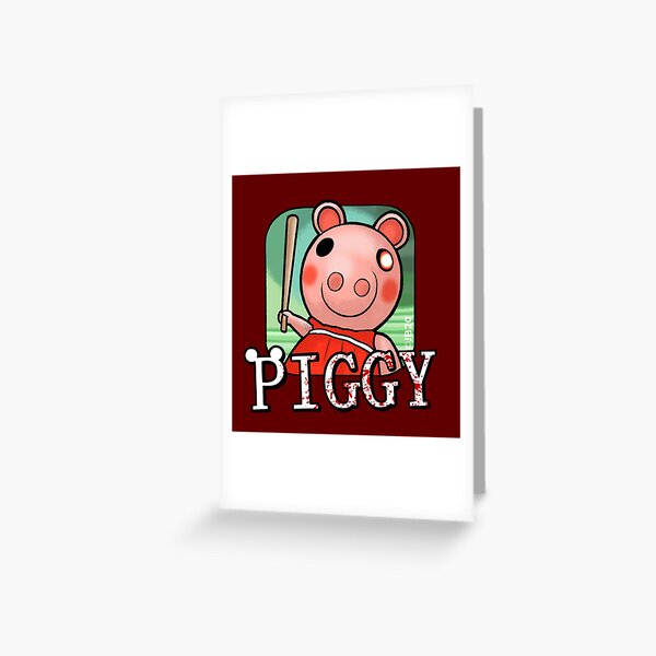Piggy Greeting Cards Redbubble